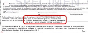 adresse contestation amende